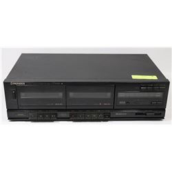 PIONEER DOUBLE CASSETTE DECK, CT-W310