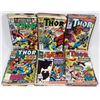 Image 1 : BOX OF 50+ ASSORTED VINTAGE THOR COMICS.