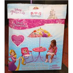DISNEY CHILDRENS PATIO SET 2 CHAIRS &