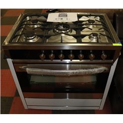 HAIER 36" 3.8CU FT GAS FREE STANDING RANGE,