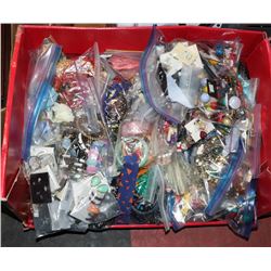 LARGE BOX OF ESTATE JEWELLERY