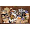 Image 1 : LARGE LOT OF ESTATE COLLECTIBLE STEINS.