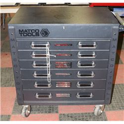 7 DRAWER LOCKING MATCO TOOL CHEST 39" X 36" X 21"