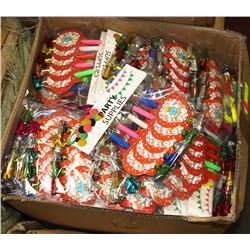 BOX OF NEW PARTY SUPPLIES