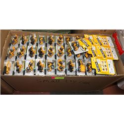 LARGE BOX OF TOY CONSTRUCTION VEHICLES
