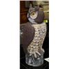 Image 1 : BOBBLE HEAD OWL ORNAMENT.