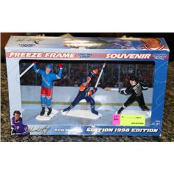 GRETZKY FREEZE FRAME ACTION FIGURE SET ON CHOICE