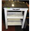 Image 1 : MARBLE TOP MICROWAVE STAND