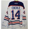 Image 1 : JORDAN EBERLE SIGNED EDMONTON OILERS JERSEY