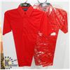 Image 1 : LOT OF 3 NEW RED ARROW GOLF SHIRTS