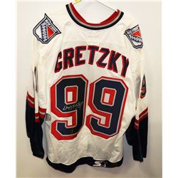 NY RANGERS SIZE 52R WAYNE GRETZKY AUTOGRAPHED