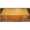 Image 2 : LANE BLONDE CEDAR CHEST, 43"X17.5"X20".