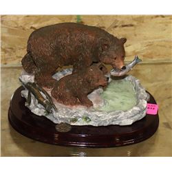 CANADIAN WILDERNESS BEAR ORNAMENT