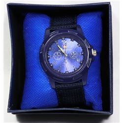 BLUE GENIUS ARMY WATCH.