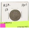 Image 1 : 1907 USA NICKLE
