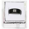 Image 1 : NEW MENS FREEMASON BLACK TUNGSTEN CARBIDE