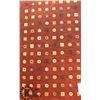 Image 1 : 125) COMFORT M-58 RED, 5X8 MODERN RUG,