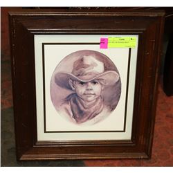 VEL MILLER FRAMED PRINT