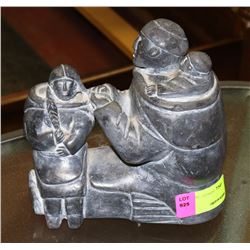 SOAP STONE STYLE INUIT ORNAMENT