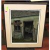 Image 1 : BUILDING FRAMED OIL ON CANVAS