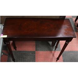 BOMBAY SIDE TABLE WITH DESIGN ON TOP 32"X12"X28".