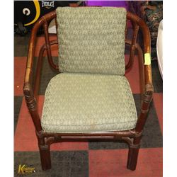 BAMBOO ARMCHAIR WITH CUSHION