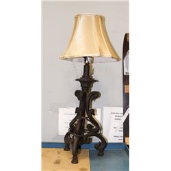 WROUGHT IRON LAMP