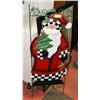 Image 1 : METAL OUTDOOR 44" SANTA DISPLAY
