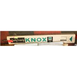VINTAGE KNOX PROJECTION SCREEN IN BOX.