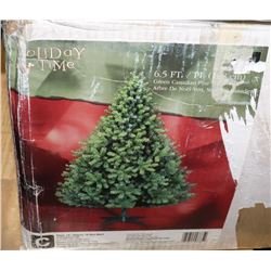 6 1/2' HOLIDAY TIME CHRISTMAS TREE