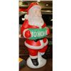Image 1 : VINTAGE 40" LIGHT UP SANTA