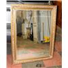 Image 1 : LARGE GOLD TONE FRAMED MIRROR