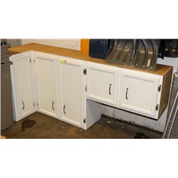CORNER KITCHEN/LAUNDRY CABINET SET -