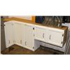 Image 1 : CORNER KITCHEN/LAUNDRY CABINET SET -