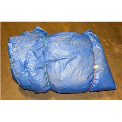 XL BLUE CONTRACTION TARP - 49 FT LONG X