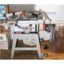 MASTERCRAFT 10" TABLE SAW