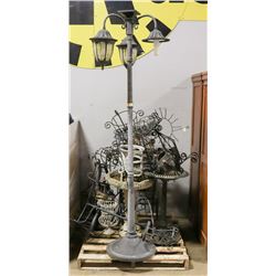 LARGE LOT OF OUTDOOR FOUNTAINS, LIGHT AND