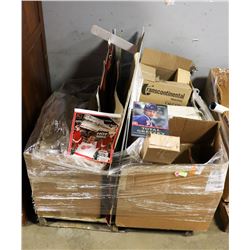 PALLET OF SPORTS COLLECTIBLES ON CHOICE