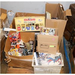 PALLET OF SPORTS COLLECTIBLES ON CHOICE