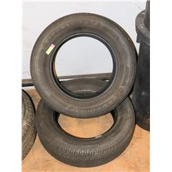 PAIR OF FIRESTONE CHAMPION 235/65R17 TIRES