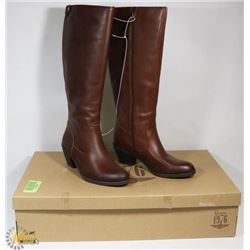 NEW GENUINE 1976 GENUINE LEATHER BOOTS SZ 8.5