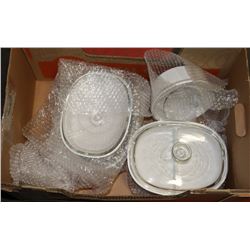 11-PC WHITE CORNINGWARE BAKEWARE SET