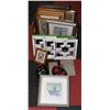 Image 1 : BOX W/ESTATE COLLECTION OF PICTURES &