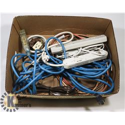 BOX W/OUTDOOR 3-TAP LIT EXTENSION