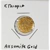 Image 1 : VERY RARE ETHIOPIA GOLD COIN 400 A.D