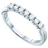Image 1 : 14KT White Gold 0.33CTW DIAMOND LADIES FASHION BAND