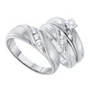 Image 1 : 0.03CT-Diamond HEART RING-S10