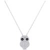 Image 1 : 10KT White Gold 0.38CTW DIAMOND FASHION NECKLACE