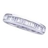 925 Sterling Silver White 0.25CTW DIAMOND FASHION BANDS