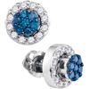 Image 1 : 10KT White Gold 0.53CTW DIAMOND FASHION EARRING